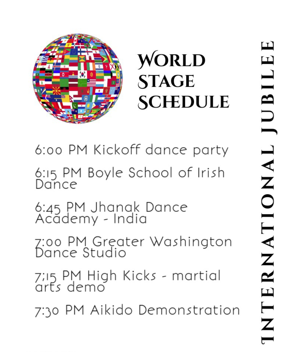 World Stage Schedule